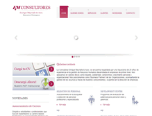 Tablet Screenshot of emconsultores.com.ar